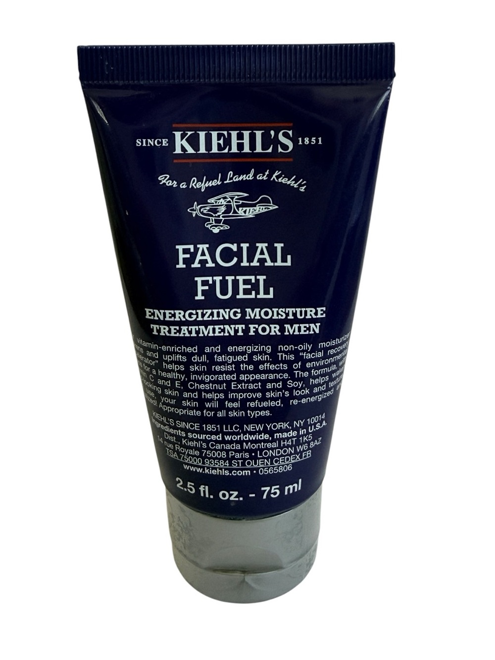 Kiehl’s Facial Fuel Energizing Moisture Treatment for Men 2.5 fl oz Sealed